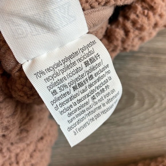 PINK Victoria's Secret sherpa half zip hoodie - Picture 4 of 4